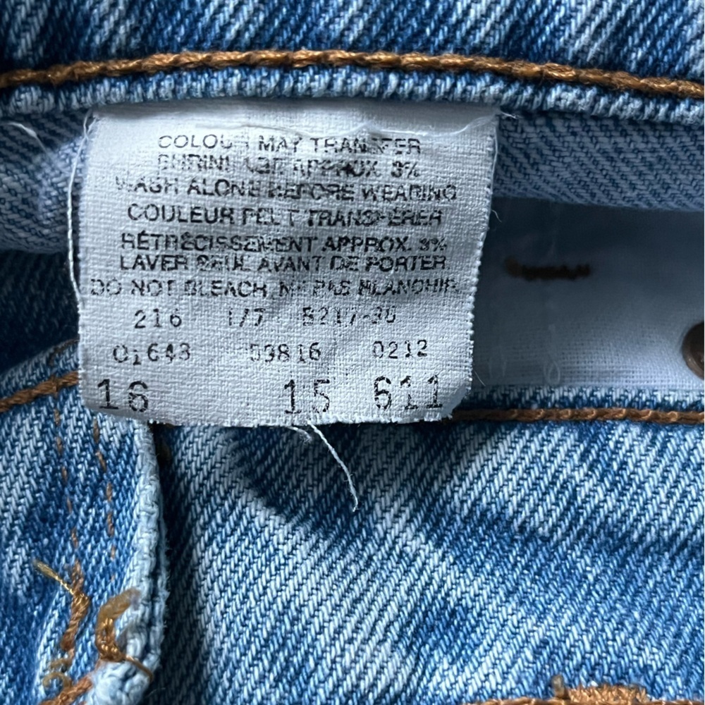 🇨🇦 Vintage 80s 90s Levi’s Orange Tab 816 Straight Leg Jeans - Picture 7 of 7